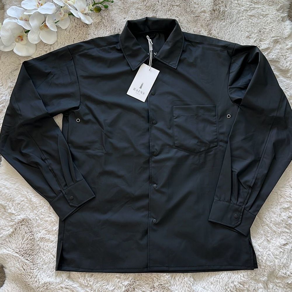 Rains Show Shirt Black Size XS/S - Picture 1 of 7